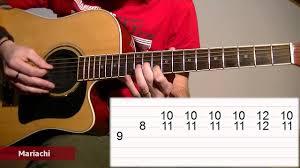 How To Play El Mariachi Acoustic Guitar Tab Lesson Tcdg