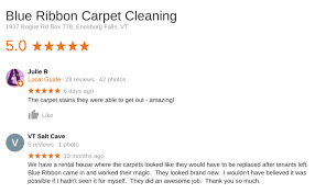 The customer service was pleasant, prices. Professional Carpet And Upholstery Cleaning Services Serving Northern Vermont Blue Ribbon Carpet Cleaning