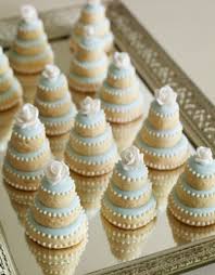 Mini Wedding Cakes Mini Wedding Cakes Wedding Cookies Wedding Desserts