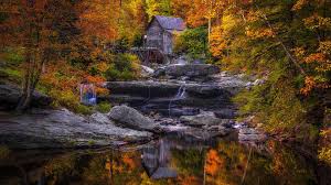 Babcock state park is a state park located along the new river gorge on 4,127 acres (16.7 km 2) wooded in fayette county, west virginia.it is located approximately 20 miles away from the new river gorge bridge. Glade Creek Mill Wallpapers Wallpaper Cave