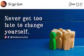 Quran 13 11 Quran Good Things You Changed