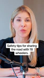 Safety tips for sharing the road with 18 wheelers. ⚠️#accidentlawyer  #accidentattorney #injurylawyer #injuryattorney #eighteenwheeler #semitruck  #truckingaccident #legaltips #safetytips