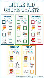 Chore Charts For Kids Chore Chart Kids Chores For Kids