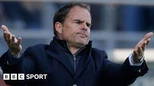 Frank de Boer: Ajax manager snaps Achilles in training - BBC Sport