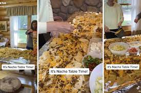 Families Are Making Nacho Tables On Vacation And You Have To See Them Nacho Table How To Make Nachos Nachos
