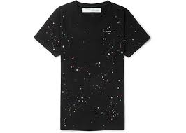 Whether you're looking for band shirts, hoodies, albums or other band stuff, you'll find wide range of official band merchandise from our artist shops. Off White Paint Splattered T Shirt Black Multicolor Ss19