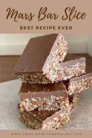 Mars Bar Slice Best Ever Recipe Cooking With Nana Ling Recipe Christmas Recipes Easy Slices Recipes Mars Bar Slice