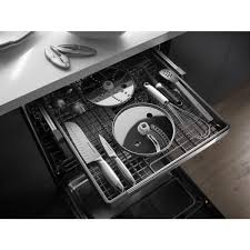 Kitchenaid kdte254ess dishwasher exterior color: Kitchenaid 24 In Panel Ready Top Control Built In Dishwasher With Stainless Steel Tub And Proscrub Option 46 Dba Kdte204epa The Home Depot