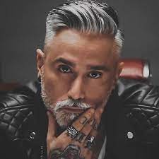 Manner Frisuren Dunnes Haar Hohe Stirn Grey Hair Men Older Mens Hairstyles Older Men Haircuts