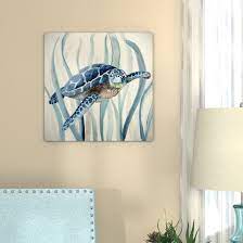Thingiverse is a universe of things. Bay Isle Home In Seagrass Turtle I Oil Painting Print On Wrapped Canvas Reviews Wayfair