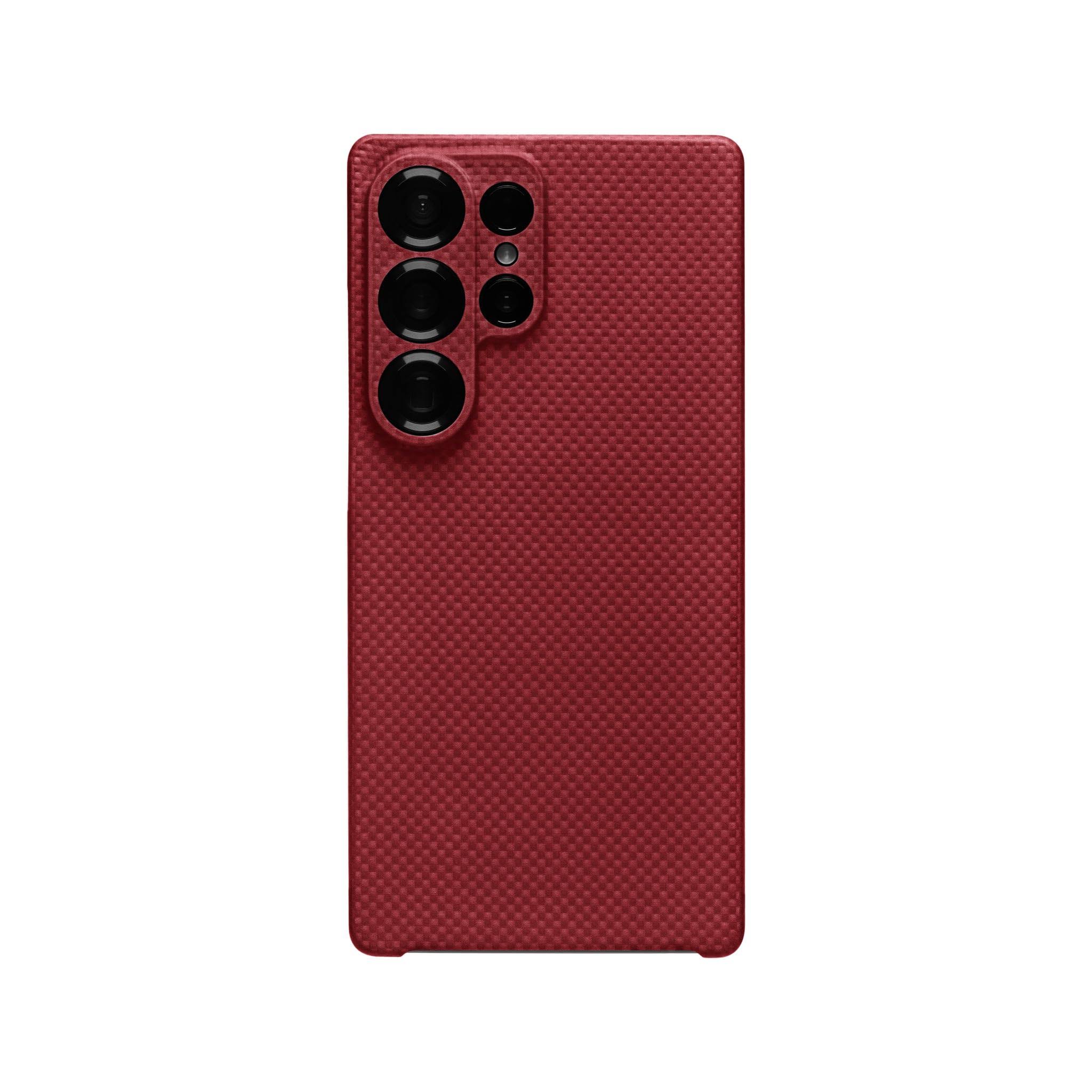 Latercase | Case Compatible with Galaxy S25 Ultra | Classic | 0.6mm Thin Aramid Fiber, 10 Grams, Precision Lasercut, Full Camera Protection, Nonslip