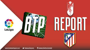 Atletico madrid of the spanish la liga bbva, featuring vicente calderon stadium in the background. Atletico Madrid Between The Posts