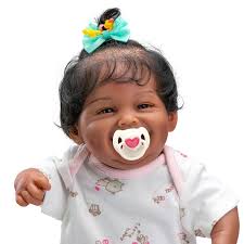 Anano Biracial Baby Doll 19 Inch Reborn Baby Dolls Silicone Full Body  African American Newborn Girl Doll Realistic : Buy Online at Best Price in  KSA