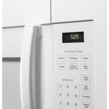 Ge Fours A Micro Ondes A Hotte Integree De 1 6 Pi Cu Blanc Jvm1630wfc Ge Appliances