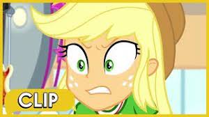 It is a very clean transparent background image and its resolution is 1024x1991 , please mark the image source when quoting it. Applejack Rarity S Argument Mlp Eg Rollercoaster Of Friendship Youtube
