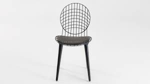 Dolunay Ahsap Ayakli Siyah Metal Sandalye 1 Sandalye Oturma Odasi Takimlari Bar Taburesi