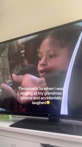 Girl Sing for Her Grandmother Funeral