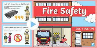 A fire watch should consist of trained personnel who continuously patrol the affected area; Fire Safety Powerpoint Fire Safety Information For Ks1