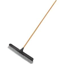 Pet hair floor rubber broom scraper carpet brush dust sweeper multi function. Rubbermaid Commercial Products 24 In Poly Fiber Push Broom In The Brooms Department At Lowes Com