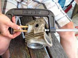 Valve spring compressor diy ? Home Made Valve Spring Compressor For Small Motorcycle Engine Youtube