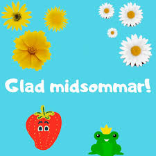 Kn and cream seem to have no problem with getting used to the swedish life style~ glad midsummer~! Glad Midsommar