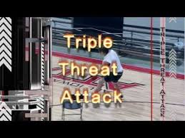 Triple threat features half a dozen of the world's biggest action and martial arts stars and is dire. Triple Threat Basketball Drills With Jason Otter Youtube Basketball Drills Basketball Drills Dribbling Basketball Movies