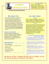 Seeing all the scheduled manufacturing orders in a calendar and gantt chart views. November Parent Newsletter Lee High School Huntsville City Schools