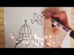 الرسم على السيراميك زهرة المدائن youtube