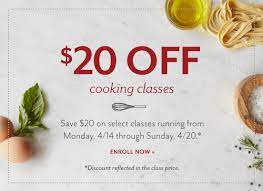 Save 20 Off Select Cooking Classes At Sur La Table In Boca Savor Tonightsavor Tonight