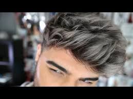 Black And Gray Hair Color Men How To Maintain Silver Hair Alex Faction Youtube Ombre Hair Men Grey Hair Dye Mens Hair Colour
