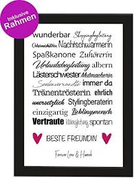 Personalisiertes Geschenk Fur Die Beste Freundin Poster Din A4 Wunderbar Shoppingbegleitung Geschenk Beste Freundin Geburtstag Beste Freundin Beste Freundin