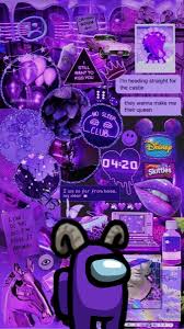 Among Us In 2020 Aesthetic Iphone Wallpaper Purple Wallpaper Iphone Purple Wallpaper