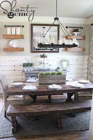 Diy Barn Wood Planter Box Dining Room Decor Rustic Dining Room Remodel Farmhouse Dining Room