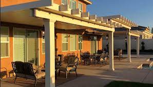 It is still standing to this day, looks new and provides shade and functionality for the backyard. Aluminum Patio Covers Menifee Alumawood