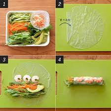 切り口華やか エビとアボカドの生春巻き 生春巻き 料理 レシピ 生春巻き レシピ