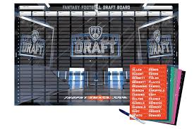 Fantasy Football Draft Board 2025-26