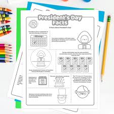 About abraham lincoln coloring pages: Printable President S Day Fun Facts Sheets Coloring Pages Kids Activities