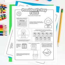 On the birthday of washington, mostly schools are open. Printable President S Day Fun Facts Sheets Coloring Pages Kids Activities