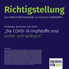Richtigstellung von Falschinformationen zu Covid-Impfstoffen