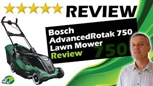 Bosch home and garden 06008a6172 bosch rotak 34 r electric rotary lawn mower, 1300 w. Bosch Rotak 32 Li Review Ergo Flex Cordless Lawn Mower Youtube
