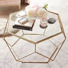 In short, it's everything that's special about the world of home furnishings right now. Gold Geometric Coffee Table Geometric Coffee Table Coffee Table Design Modern Glass Coffee Table Decor