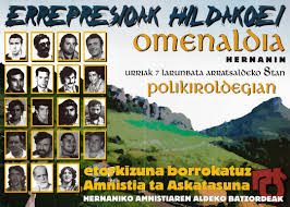 Bistakoa da hemendik aurrera halaxe jarraituko duela. Emd Fundacion Sancho El Sabio Fundazioa Errepresioak Hildakoei Omenaldia Hernanin Urriak 7 Material Grafico Etorkizuna Borrokatuz Amnistia Ta Askatasuna
