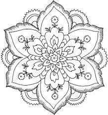 30.09 kb, 1600 x 1600. Easy Cute Mandala Coloring Pages