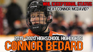 This process — where teams in the whl choose young prospects to join their teams happens every year, and every year there's a number one pick. Connor Bedard 2019 2020 Highlights Exceptional Status In Whl Youtube