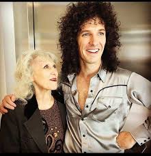 Queen guitarist brian may with wife and former eastenders star anita dobson at the new york premiere of bohemian rhapsody. Anita Dobson Brian May S Wife And Gwilym Lee Who Of Course Plays Brian In The Movie Queen Photos Bohemian Rhapsody Queen Meme