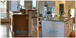 Maybe you would like to learn more about one of these? Converting A Two Tier Island Into A One Level Island Kitchen Redesign Trendy Kitchen Backsplash Kitchen Renovation