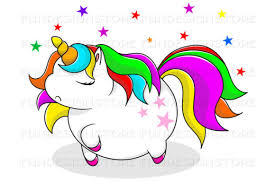 CUTE UNICORN ,SUBLIMATION ,RAINBOW ,PNG Graphic by Fundesigns · Creative  Fabrica
