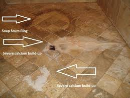 Starting in one corner, flatten the membrane against the bottom of the space and push it tight against the. What Is The White Stuff On My Marble Shower Pan Appleby Cleaning