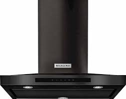 This design features single or. Kitchenaid 30 Externally Vented Range Hood Black Stainless Steel Kvwb600hbs Best Buy