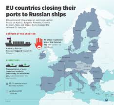 Oil, gas exempt as EU nations start banning Russian ships from ports